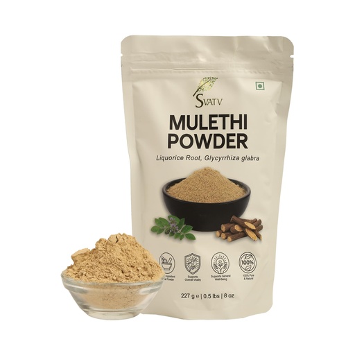 [BRSRMZIRAQIRM3I7] Licorice Powder | Pure Glycyrrhiza glabra | Mulethi | Yashtimadhu - Size - 227 Grams Half Pound