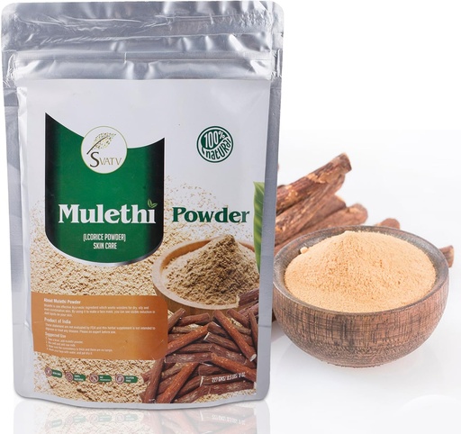 [BRSRMZIRAQIRM3I7] Púder na sladké drievko, čistý Glycyrrhiza glabra, Mulethi.