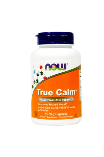 [BRSWIGAIAQCBUF3A] Now Foods True Calm Amino Relaxer 90 Veg Capsules 2 Pack