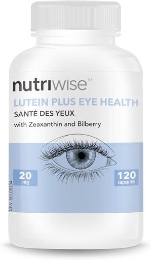 [BRSRMZQLCMNGCCQV] NutriWise Lutein Plus Antioxidant for Eye Health (Bilberry Zeaxanthin Lutein)