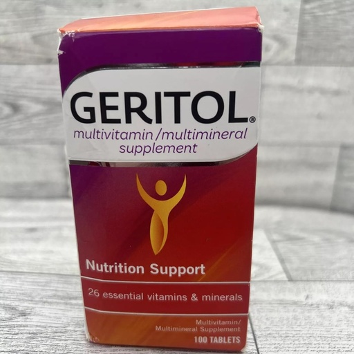 [BRSWKGYIBJ4GIG34] Geritol Full Tablets 100 tabletti (pakk 8)