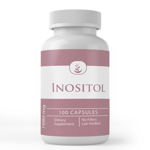 [BRSWYZAZO4HBU33H] PURE ORIGINAL INGREDIENTS Inositol, (100 Capsules) Always Pure, No Additives Or Fillers