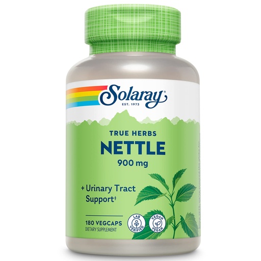 [BRSWIYQAO4EBMF3U] SOLARAY Nettle Leaf 450mg Healthy Kidney, Urinary & Prostate Support Traditional Use for Healthy Allergy Response & Respiratory Wellness 180 CT