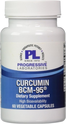 [BRSWIZQBCQMWMGDY] Progressive Labs - Curcumin BCM-95 60 vcaps [Health and Beauty]