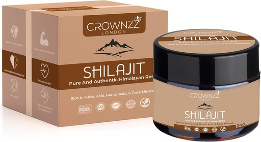 [BRSROHTQCQJQM2DH] Pure Shilajit - Organic Gold Grade Himalayan Shilajit Resin for Men & Women - High-Strength Shilajit Rich in Fulvic, Humic Acid & 85+ Minerals-Lab Tested & Certified 30G Shilajit Supports Stamina