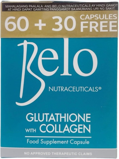 [BRSWIGQHOIABMCTA] Belo Nutaceutiques Glutathion + Collagène