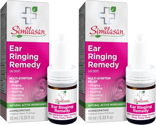 [BRSRAY3ROFYBAELP] Similasan Ear Ringing Remedy Drops 0.33 Ounce, for Temporary Multi-Symptom Relief from Noise in The Ears, Ringing Ears, Buzzing Ears, Roaring Ears, Humming Ears, and Other Sounds in The Ears