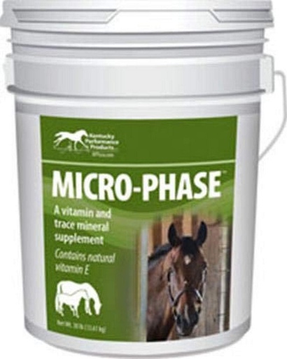 [BRSWIYQAOIMRSED4] 044047 Micro-Phase Vitamin & Mineral Supplement for Horse, 30 lb