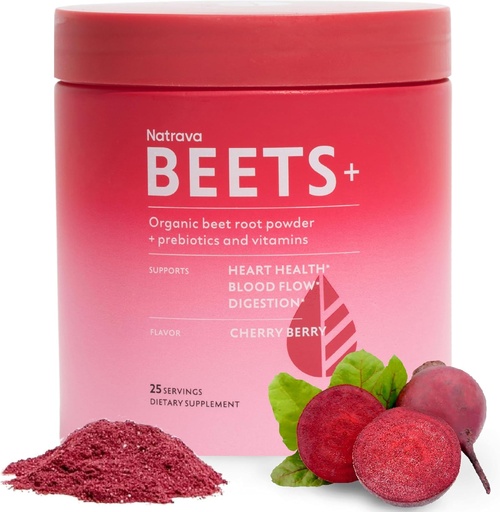 [BRSRMZI5BYMQYDTX] Beets+ אבקת שורש אורגני של Beet Fortified עם ויטמינים & Prebiotics עבור לב בריא אנרגיה ו Nitric Oxide הפקה