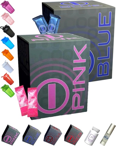 [BRSW2ZL6A4HBGCQV] BHIP Pink for Women I-PNK Energy Drink All Natural for Mind and Body Support