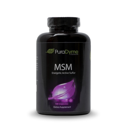 [BRSWECQKOJ7B4AD5] PuraDyme MSM with Cofactor Whole Food Blend – 180 Vegan Capsules