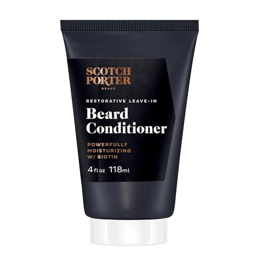 [BRSWYZD7OJ7B4DQ6] Scotch Porter Restorative Leave-In Beard Conditioner – Deep Conditioning Softener with Lightweight Feel, Reduces Frizz & Provides Long-lasting Hydration & Shine to Dull, Dry, Coarse Beards – 4 oz.