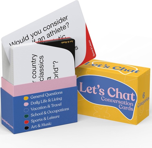 [BRSRA2Q6BYMAYGTB] Keeping Busy Let's Chat Conversation Cards | Dementia Activities for Seniors Alzheimers Activities for Dementia Patients Alzheimers Products for Elderly Gifts for Elderly Women Memory Games for Adults