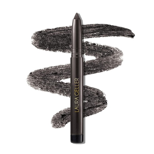 [BRSWYZAPDMBWMFD3] LAURA GELLER NEW YORK Kajal Longwear Kohl Eyeliner Pencil - Deep Charcoal Kohl - Caffeine and Vitamin E - Smooth & Blendable Liner - Built-In Sharpener