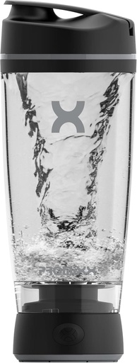 [BRSW2HQNAUFWMHYY] Promixx Original Shaker Bottle - Battery-powered for Smooth Protein Shakes - BPA Free, 20oz Cup (Black)
