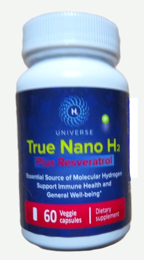 [BRSRAZQHPMMAOADL] True Nano Resveratrol Supplément, 60 Capsules, soutient la santé immunitaire et anti-âge