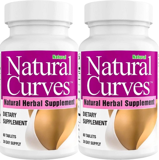 [BRSWYZL4CR4AA3A3] Natural Breast Enhancement Pills with Saw Palmetto Woman Support - 2 Pack