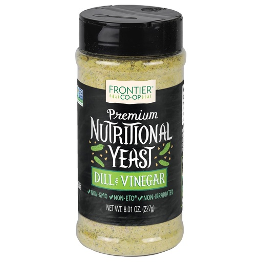 [BRSWYEAYB54GGET5] Frontier Dill &amp; Vinegar Nutritional Yeast Blend, 8.01 Ounce