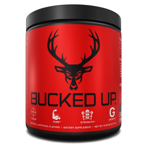 [BRSWYED6CUFGC2DP] Bucked Up Pre Workout 6 Grams Citrulline, 2 Grams Beta Alanine, and 3 Other Registered trademarked Ingredients (Grape)
