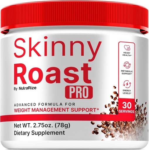 [BRSRABQNOFYBQDTZ] Skinny Roast Pro - Premium pulver formel for generell helse og trening, SkinnyRoast Pro for å støtte sunn livsstil og vedlikeholde energi, offisiell Skinny Roast Pro i en Jar vurdering (30 Serveringer)