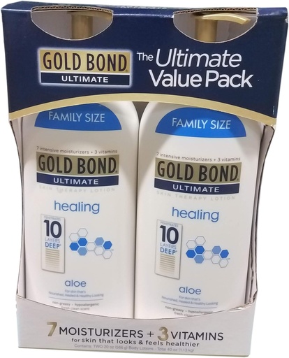 [BRSWGFLROYCGCCDG] Gold Bond Healing Lotion (2/20 Oz Net Wt 40 Oz),, ()
