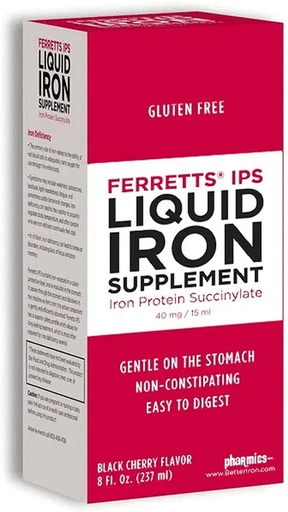 [BRSWGGIPCMNQIHY2] IPS Liquid Iron Supplement (Pack of 4)