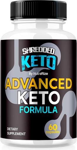 [BRSRAFIFCMHBUET7] Shredded Keto Pills, Premium Keto Shred Weight Loss Capsules, All Natural Keto Supplement to Support Fitness and Body Goals, Official ShreddedKeto Reviews (60 Capsules)