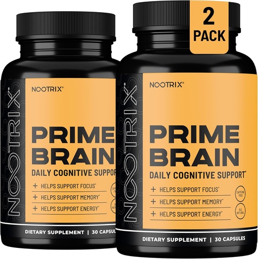 [BRSRAYI2O4HRQ3QV] Nootrix Prime Brain Nootropic Supplement 