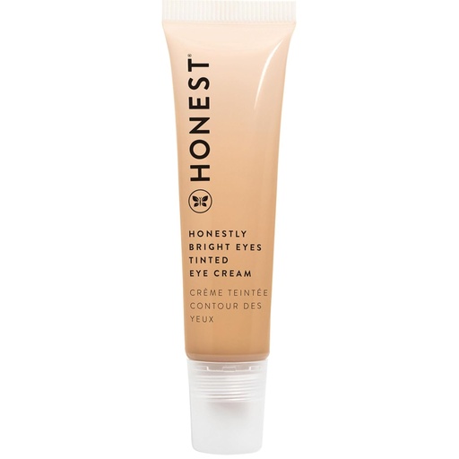 [BRSWYEAROF6QIFL2] Honest Beauty Honestly Bright Eyes Tinted Eye Cream | Brightens + Diffuses Dark Circles | Hyaluronic Acid + Squalane | EWG Verified, Vegan + Cruelty Free | Sandstone, 0.5 fl oz