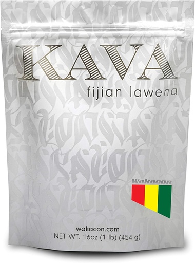 [BRSWIEABO55ROCQ3] Kava Lawena Powder – Authentic, Noble Kava Crown Root Powder from Fiji – Premium, Responsibly Sourced, 16 Oz