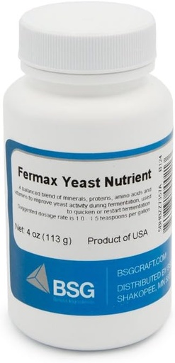 [BRSWKEAECQPQYC36] FERMAX Yeast Nutrient 4 oz