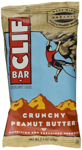 [BRSWIYTYDEJREFTM] Cliff Bar Clif Bar, Og, Crnch Pnt Btr, 2.40-Ounce (Pack of 12)