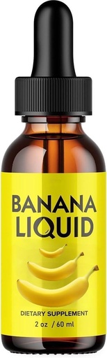 [BRSRAAAHAR7G2D3B] Banana Supplement Liquid Original 60ml Banana Extract Liquid for Women Gut Health 1 Pack