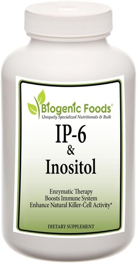 [BRSWYEIQOR7RUH35] IP6 - Inositol Hexaphosphate & Inositol - Natural Immune Support, Veggie Capsules