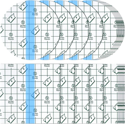 [BRSW2EDYCMMBAG3G] 50 Pieces Waterproof Adhesive Bandages Transparent Stretch Bandages Protective Clear Films Dressing Tattoo Cover Dressing Tapes for Shower Swimming(4 x 4 Inch)