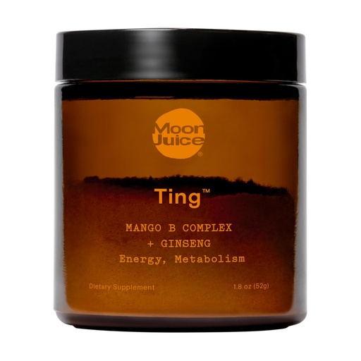 [BRSW2FI6A56AE335] Moon Juice Ting - Vitamin B Complex Powder Supplement - Methylated B12, Folate, Ginseng, L-Glutamine & B Vitamins, Caffeine Free Energy & Digestion Support, Sugar Free, Mango, 1.8 oz, 25 Servings