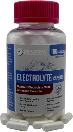 [BRSRA2YDA4NQKG3V] Electrolyte Capsules 100 Count