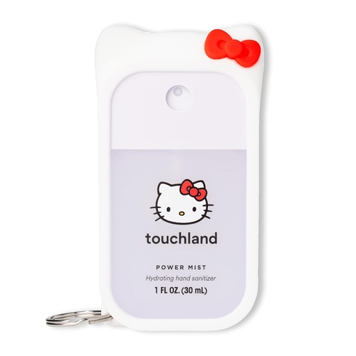 [BRSRA2QNOIPRG3TA] Touchland x Hello Kitty® Hand Sanitizer + Mist Case, Scented & Stylish Hydrating Sanitizer Spray Bundle, Travel Size, Dye Free