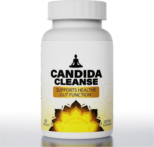 [BRSRAAABDECWG2DH] Candida Cleanse- Gut & Colon palaikymas, pažangioji probiotinė ir žolinė formulė