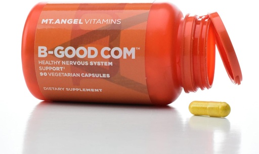 [BRSWI2YFDMCQCETK] Mt. Angel Vitamins - B-Good Com (Vitamin B Complex), Healthy Nervous System Support (60 Vegetarian Capsules)