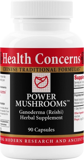 [BRSW2FL4BMBAAFDK] Elektrik məlumatları Power Mushrooms – Immune System & Natural Energy Support - Reishi, Tremella, Maitake, Poria - Xüsusi Çin Herbal Supplement - 90 Kapsüls
