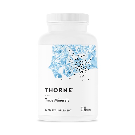 [BRSWIYIDBENRUFL6] THORNE - Trace Minerals - Optimally Absorbed, Chelated Mineral Supplement with Zinc, Boron, Selenium, Chromium & Manganese - Third-Party Certified - Gluten, Dairy & Soy-Free - 90 Capsules