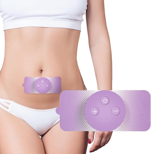 [BRSRAYADOQBRYEYU] JUSTWILL Wireless Portable Period Cramps Pain Relief Simulator with 3 Modes 30 Intensity Rechargeable TENS Unit for Menstrual Cramp Relief Home Medical Device,Gift for Women Wife Girlfriend Girl
