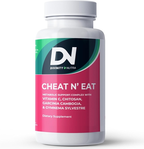 [BRSRAFICDN5WOYA4] Divinity Nutra Chitosan Supplement with Chitosan Vitamin C Supplement for for Women & Men.Made in USA 60 Tablets Non-GMO Soyfree