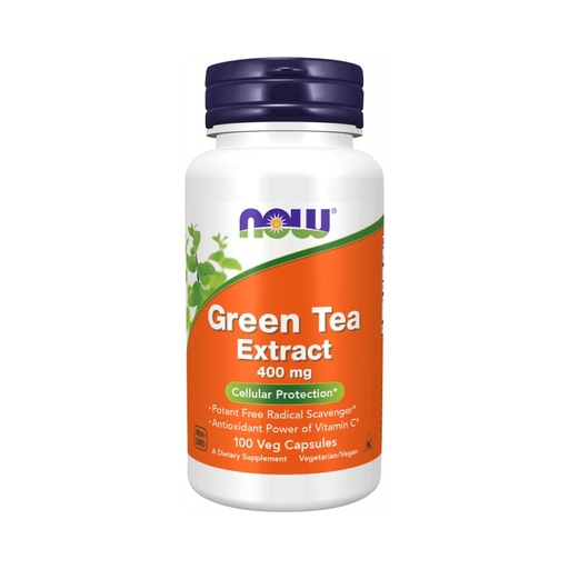 [BRSWIYT3CYBGCGAV] Now Foods Green Tea Extract 400mg 60% Capsules, 100 CT