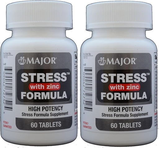 [BRSWIHL6O4CRKYDG] Rugby Multivitamin with Zinc Stress Formula - Dietary Supplement - 60 Tablets