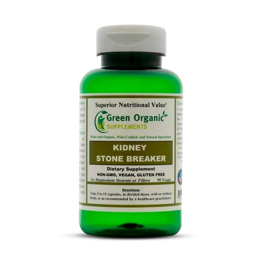 [BRSWGBL7BAIQEHTJ] Green Organic Supplements' Kidneys Stone Breaker