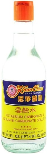 [BRSWGHA6OINROGTK] Potassium Carbonate & Sodium Bi-Carbonate Solution (Lye Water) - 16.9fl oz (Pack of 2)