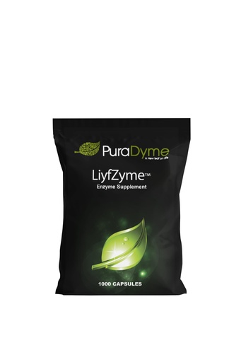 [BRSWIZ3RDMAQK23U] LiyfZyme – 1000 Vegan Capsules – Plant-Based Enzyme Supplement for Protein, Fat, and Carbohydrate Breakdown