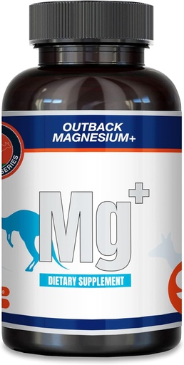 [BRSWYYIFOZ5BGFD6] Suplimentul Outback Seria Magneziu+ - 300mg Citrat de magneziu & Glycinat - 90 Count